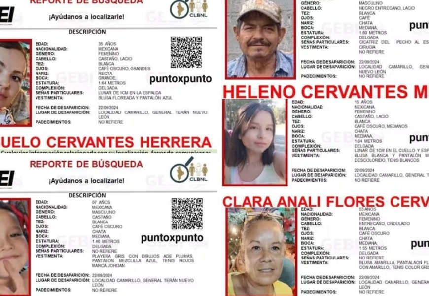 FAMILIA DESAPARECIDA GENERAL TERÁN - Informe Regio