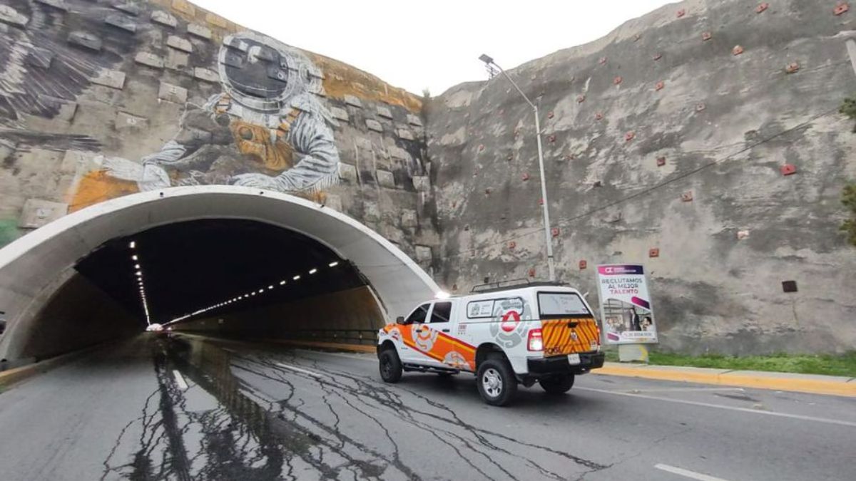 Detectan Afectaciones en el Túnel de la Loma Larga