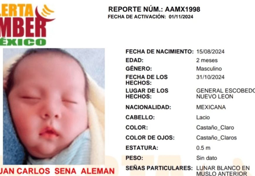 ALERTA AMBER ESCOBEDO - Informe Regio