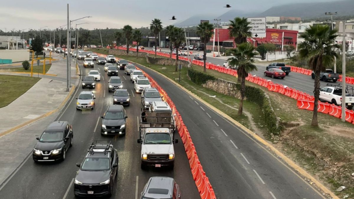 CARRIL CONTRAFLUJO PASEO DE LOS LEONES