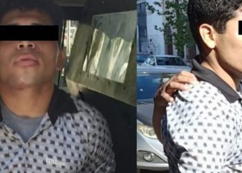 POLICÍA MONTERREY HOMBRE CON ARMA DE FUEGO