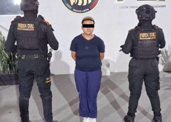 MUJER CON DROGA MONTERREY ARRESTADA