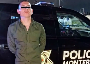 detienen-a-conductor amenazar-a-un-oficial monterrey