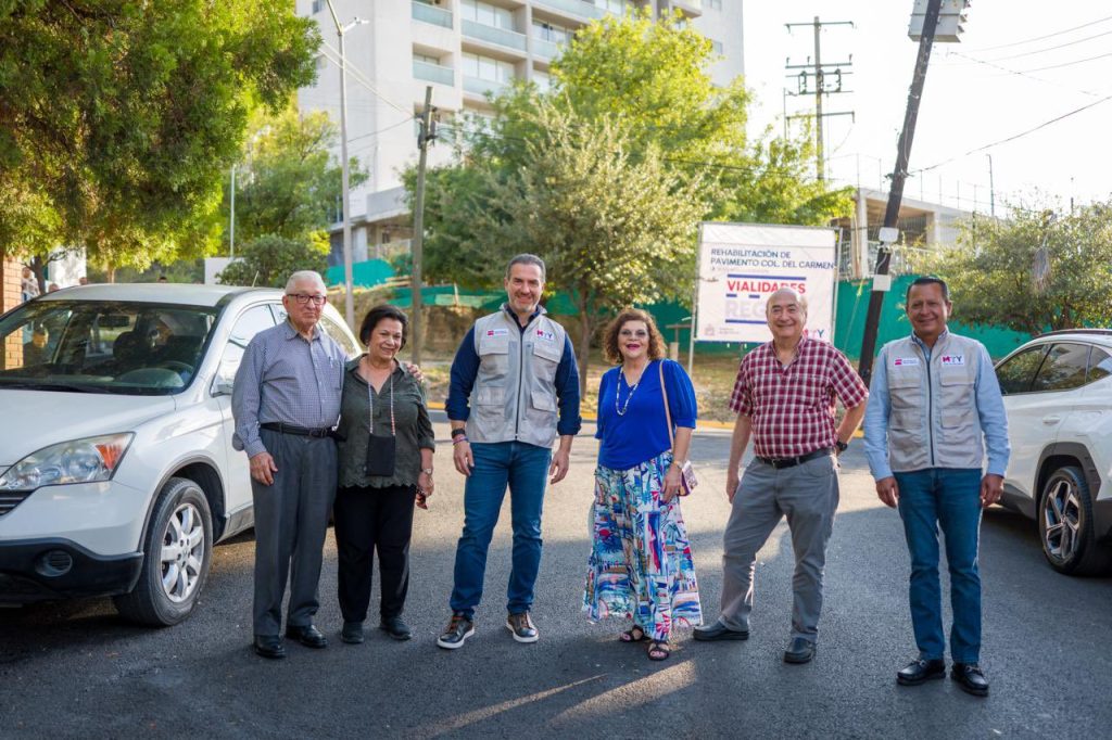 obras de vialidades regias en col del carmen monterrey