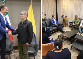 visita, ruta colombia, alianza, feria del libro, embajador de colombia