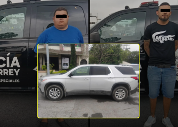 59 envoltorios de droga, monterrey, policía de monterrey