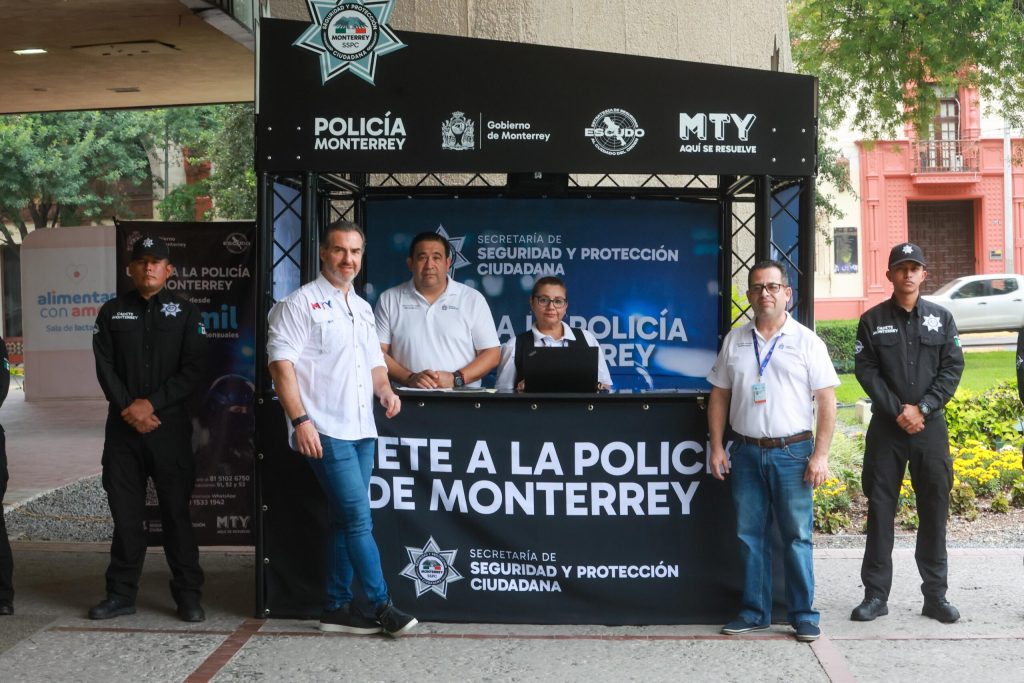 Mty-modulo-1-scaled - Informe Regio módulo de reclutamiento policía de Monterrey palacio municipal punto clave seguridad