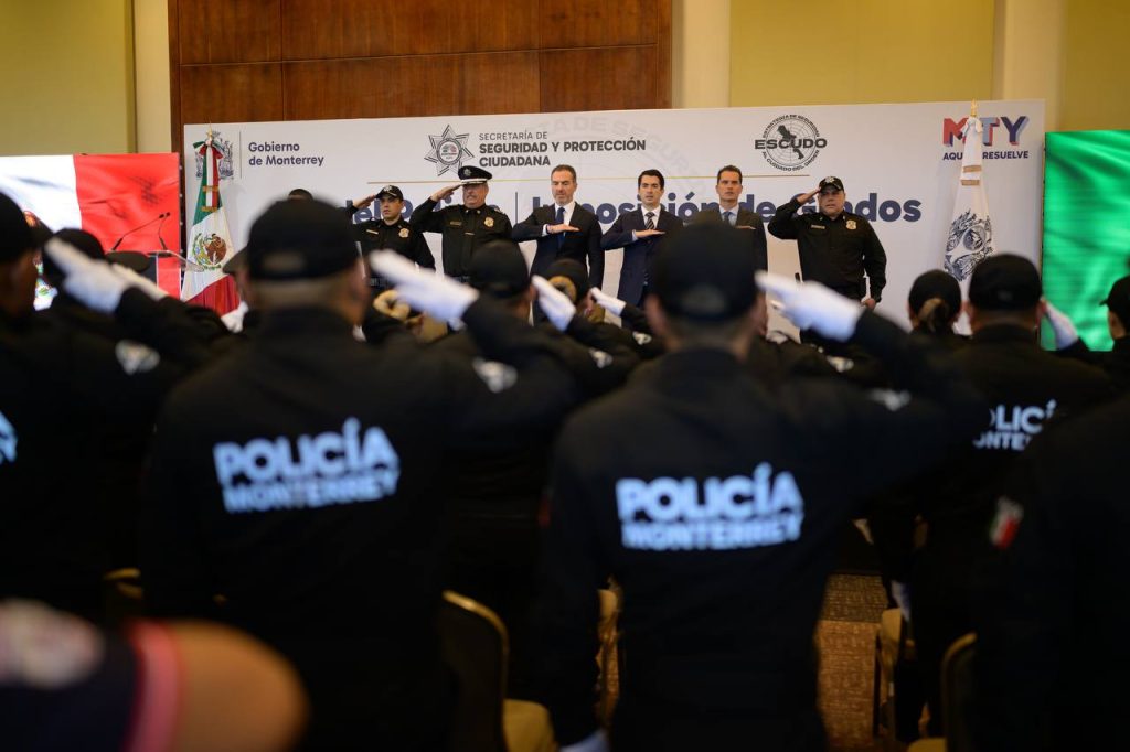 Ascensos a Policías 2025 - Informe Regio ascensos a policías tránsito seguridad gobierno de monterrey Promoción de Ascensos 2025 protección ciudadana