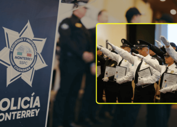 ascensos a policías, tránsito, seguridad, gobierno de monterrey, Promoción de Ascensos 2025, protección ciudadana