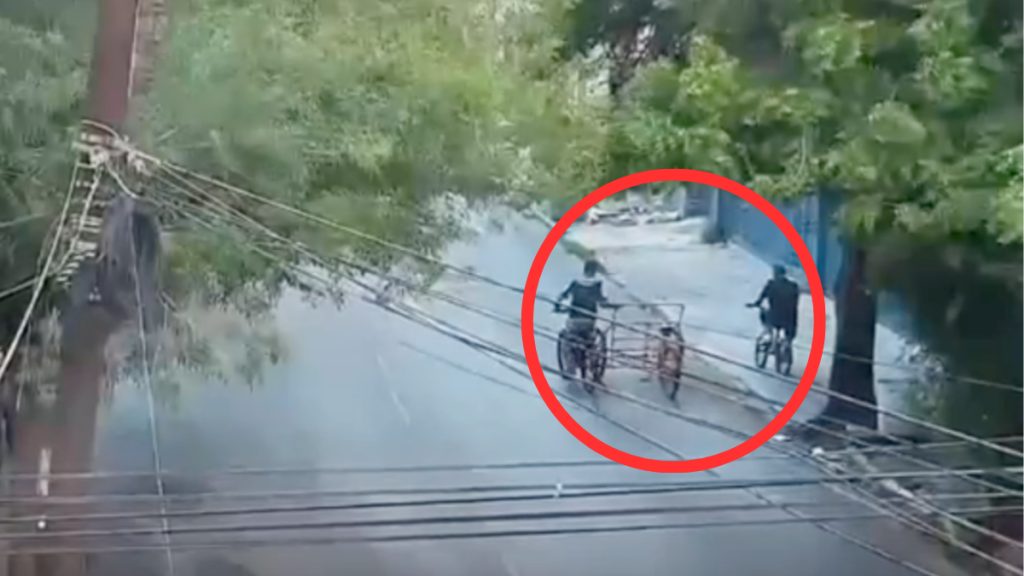 robo de triciclo Policía de Monterrey estrategia Escudo cámaras del C4