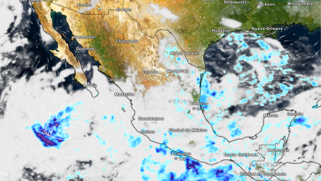 Pronóstico de lluvias lluvias intensas temperaturas máximas Protección Civil 19 de septiembre
