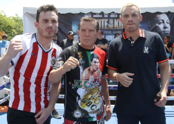 pelea de exhibición, Omar Chávez, Julio César Chávez Jr., San Luis Potosí, boxeo