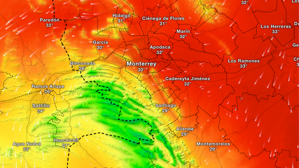 Clima-30-sep - Informe Regio Clima En Monterrey Temperatura Máxima Calidad Del Aire Aeropuerto de Monterrey 30 de septiembre
