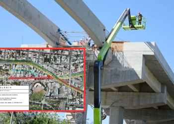 contraflujo en colón, nuevo contraflujo, Monterrey, línea 6, Y Griega, Tránsito, metro