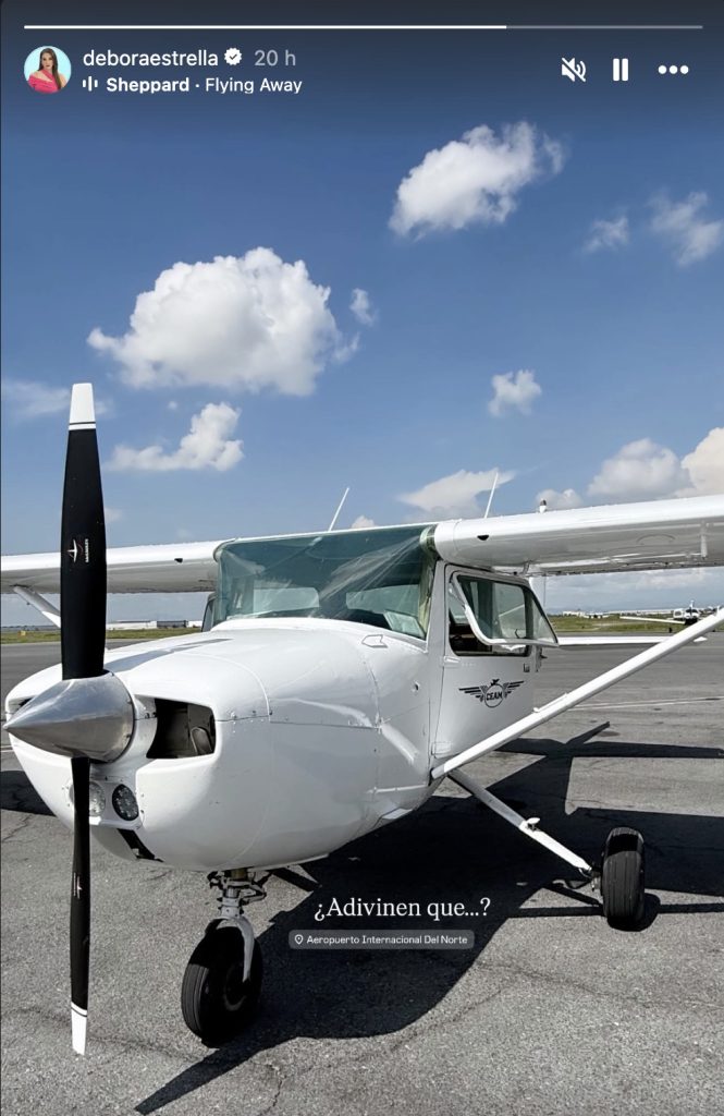 Accidente Aéreo Avioneta En García Débora Estrella