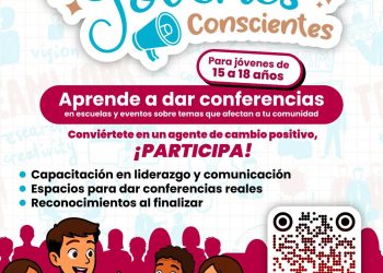 Jóvenes Conscientes, liderazgo juvenil, agentes de cambio, liderazgo en García