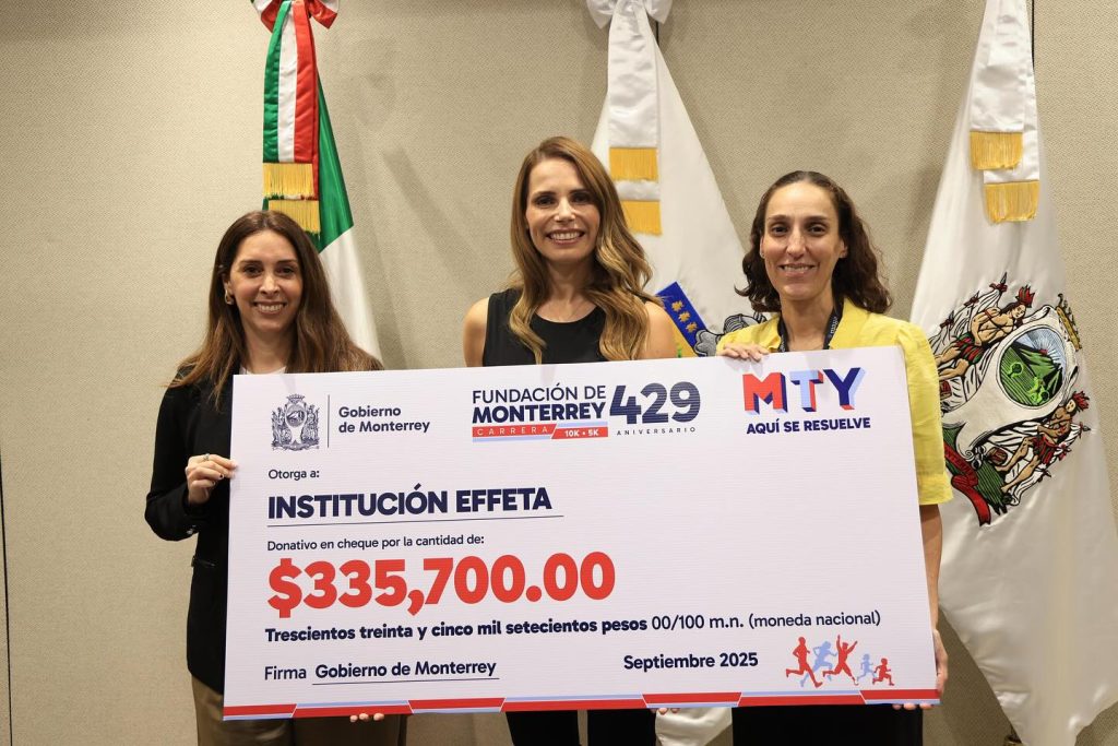 donativo económico Monterrey DIF Monterrey inclusión EFFETA