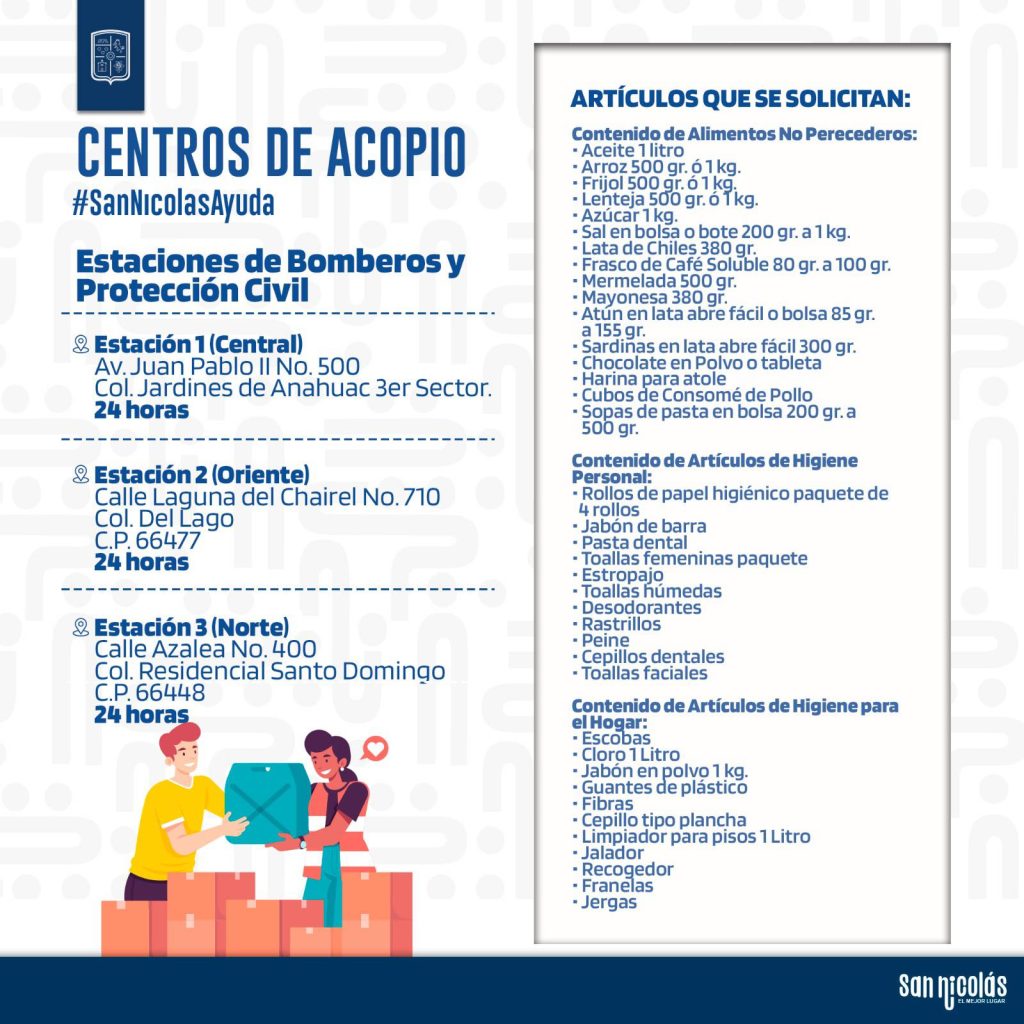 Apoyo a Damnificados, Veracruz - Informe Regio apoyo a damnificados Veracruz San Nicolás centros de acopio ayuda solidaria Protección Civil lluvias
