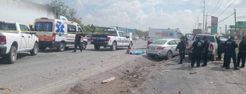 Choque Múltiple - Informe Regio choque múltiple El Carmen carretera a Monclova Ferromex Protección Civil Nuevo León accidente vial