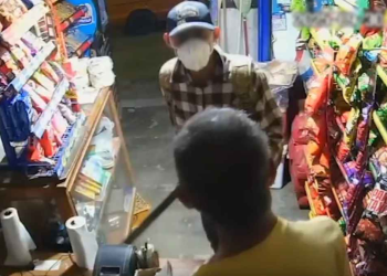 Montemorelos violento, ladrón detenido, comerciante herido, machete, asalto