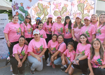 Semana Rosa - Informe Regio Semana Rosa San Pedro de Pinta Cruz Rosa activación física cáncer de mama salud pública   Informe Regio