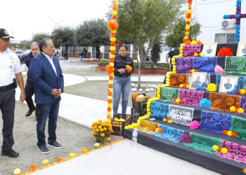 Homenaje a Policías Caídos - Informe Regio Homenaje a policías caídos Escobedo Nuevo León Mérito Policial Día de Muertos   Informe Regio