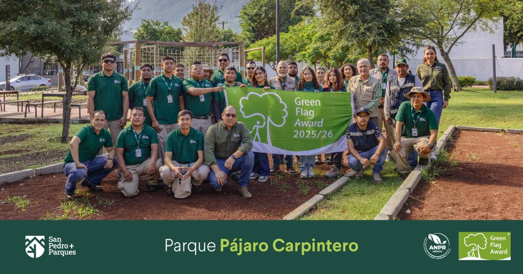 Green Flag Award - Informe Regio Green Flag Award San Pedro Garza García parques urbanos sustentabilidad San Pedro + Parques Mauricio Farah