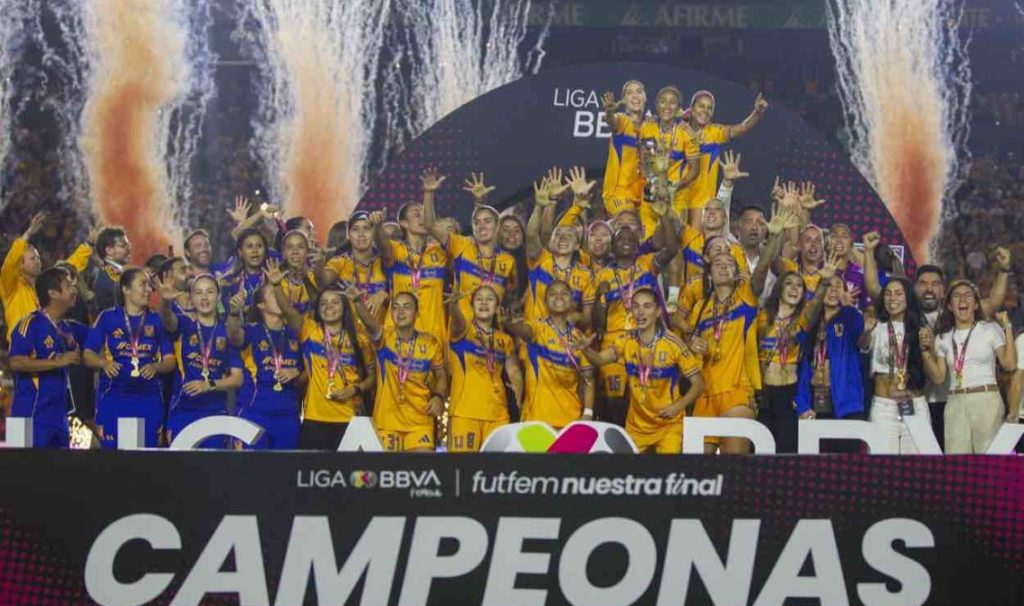 Tigres Femenil campeonas Liga MX Femenil América Femenil gol de Ordoñez