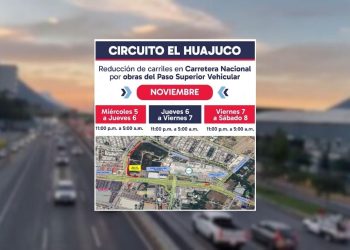 Anuncian Restricciones Viales Por Obras En La Zona Del Huajuco - Informe Regio - Informe Regio ZONA DEL HUAJUCO OBRAS MONTERREY Informe Regio