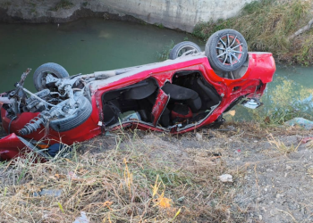 volcadura en Cadereyta cuerpos auxilio libramiento oriente tres lesionados accidente vial   Informe Regio