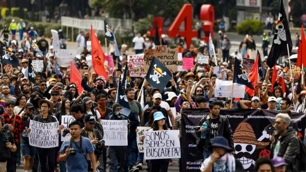 generación z méxico protesta juvenil marcha nacional