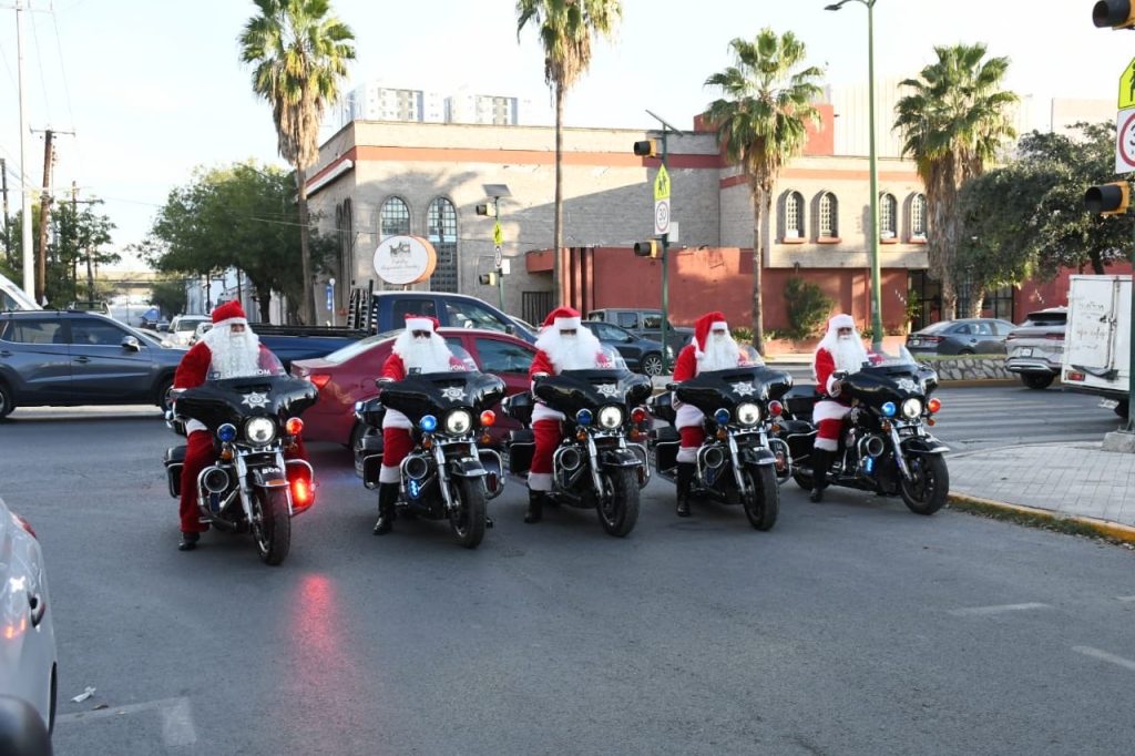 Santa Claus Regio - Informe Regio Santa Claus Regio tránsito de Monterrey recorrido navideño comunidad