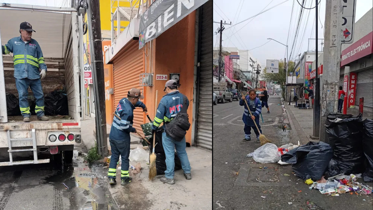 Monterrey Retira 33 Toneladas De Basura Tras Navidad