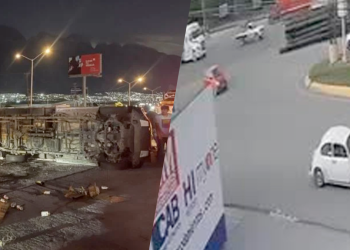 accidentes en carretera cierre vial carga pesada carretera a Saltillo tráiler   Informe Regio