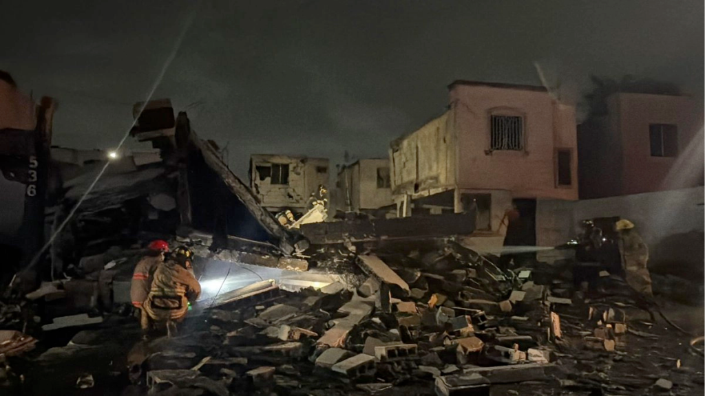 explosión de pirotecnia Pesquería colonia Los Olmos almacenamiento clandestino