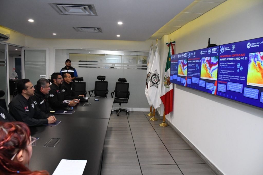Consejo municipal de protección civil de monterrey presentó SIAT Monterrey Sistema de alerta