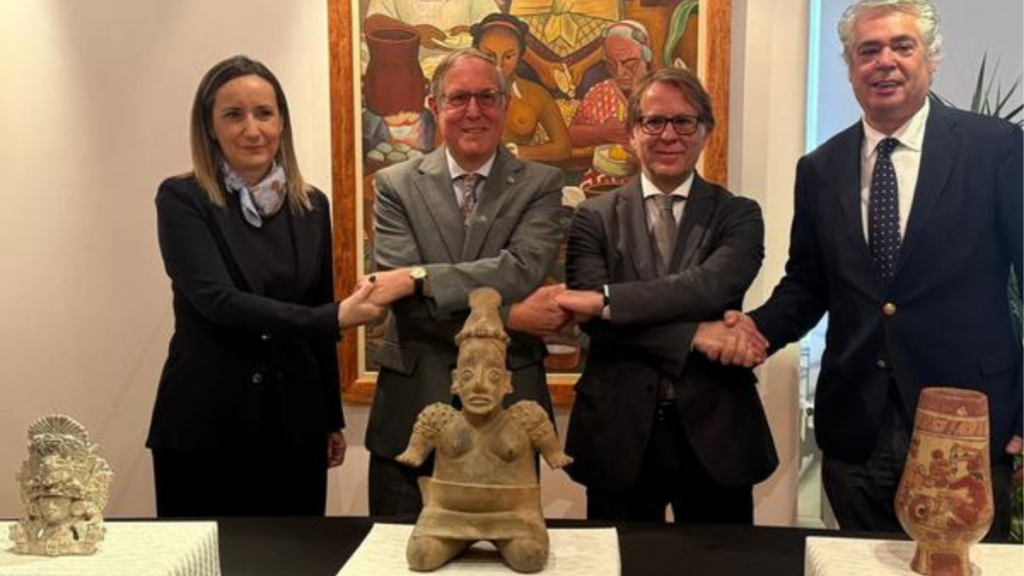 Piezas Arqueológicas - Informe Regio piezas arqueológicas portugal méxico trafico ilicito bienes culturales patrimonio mexicano