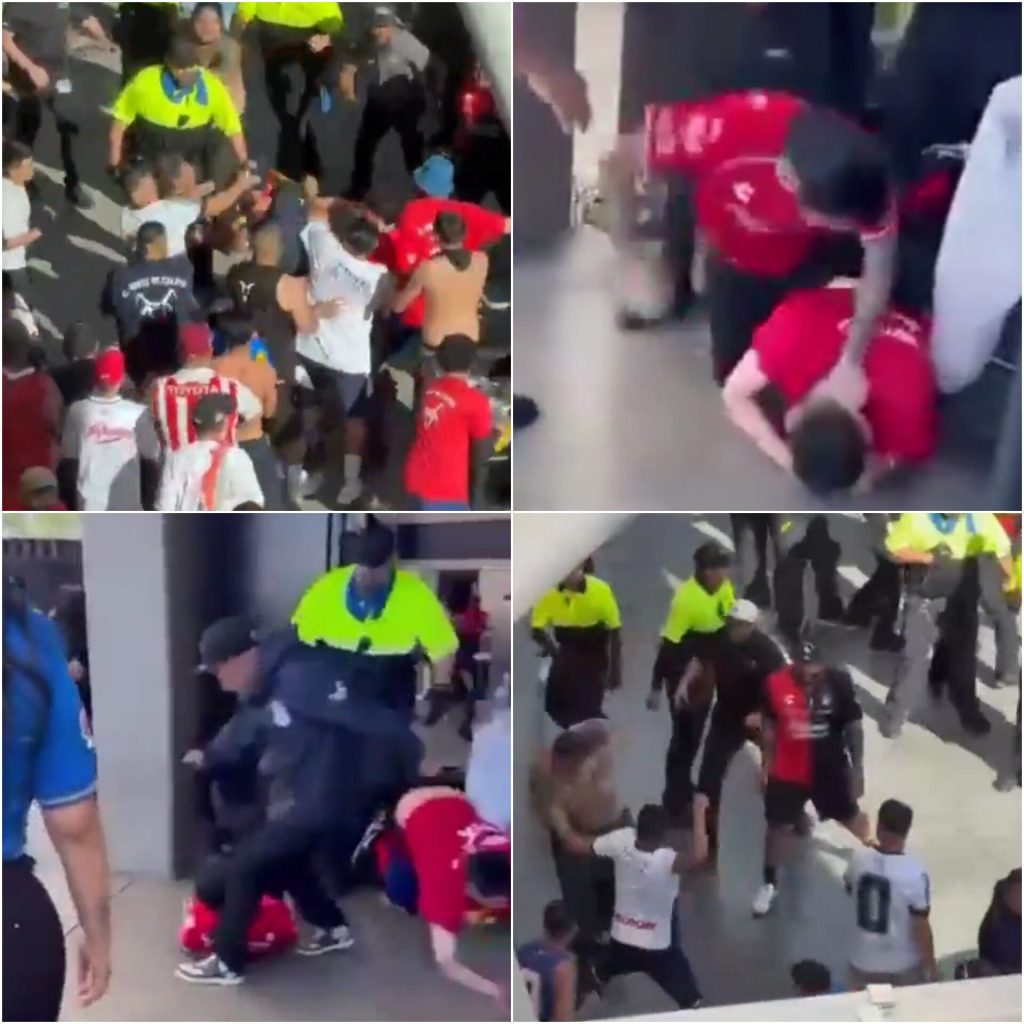 Chivas-y-atlas-estados-unidos-pelea-aficionados-bmo-field - Informe Regio Informe Regio