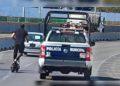 Mujer captada en scooter en medio de la Ecovía de Guadalupe en Nuevo León   Informe Regio