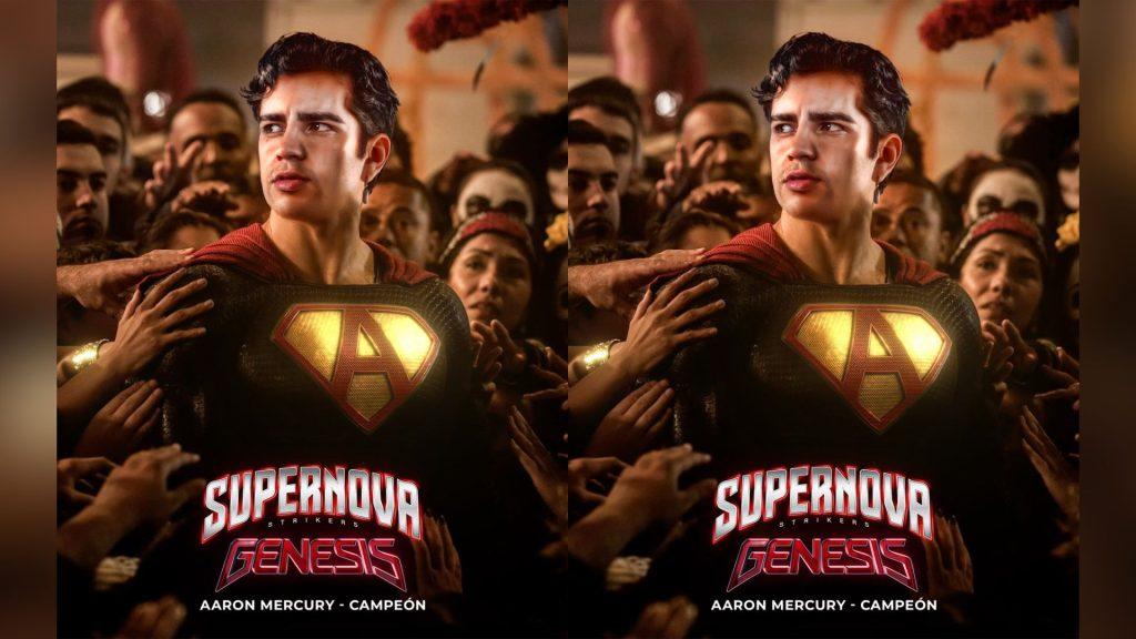 Poster promocional de Aaron Mercury luego de su victoria contra Mario Bautista   Informe Regio