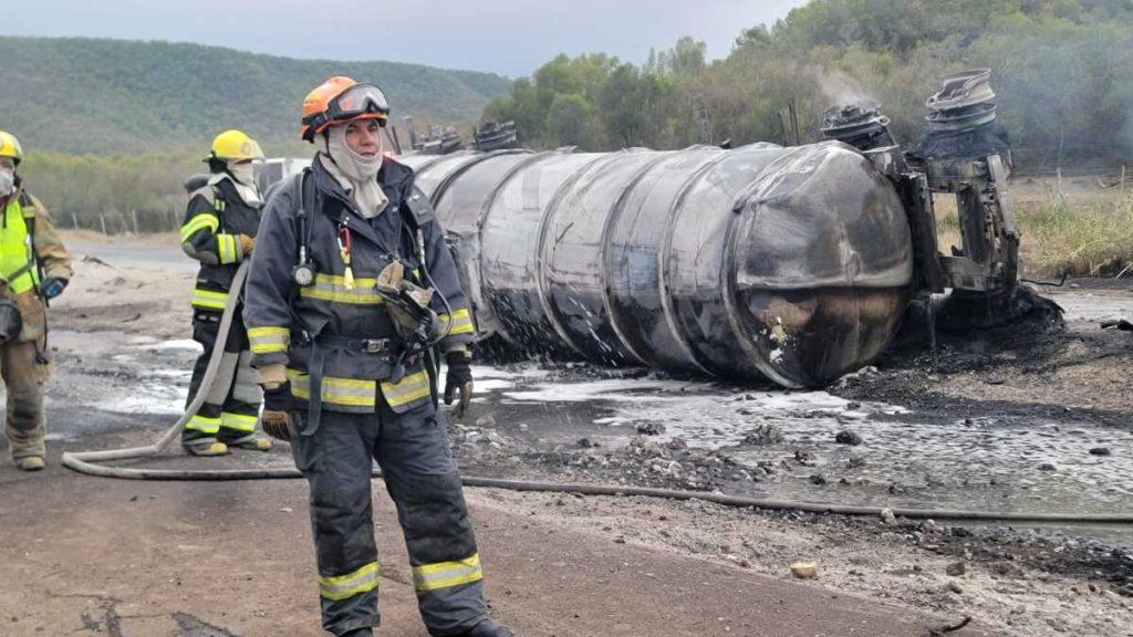 pipa quemada en montemorelos