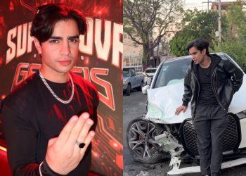 Aaron Mercury sufre un fuerte accidente automovilistico   Informe Regio