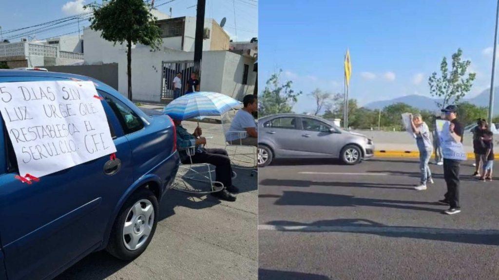 Bloquearon una Avenida en Guadalupe   Informe Regio
