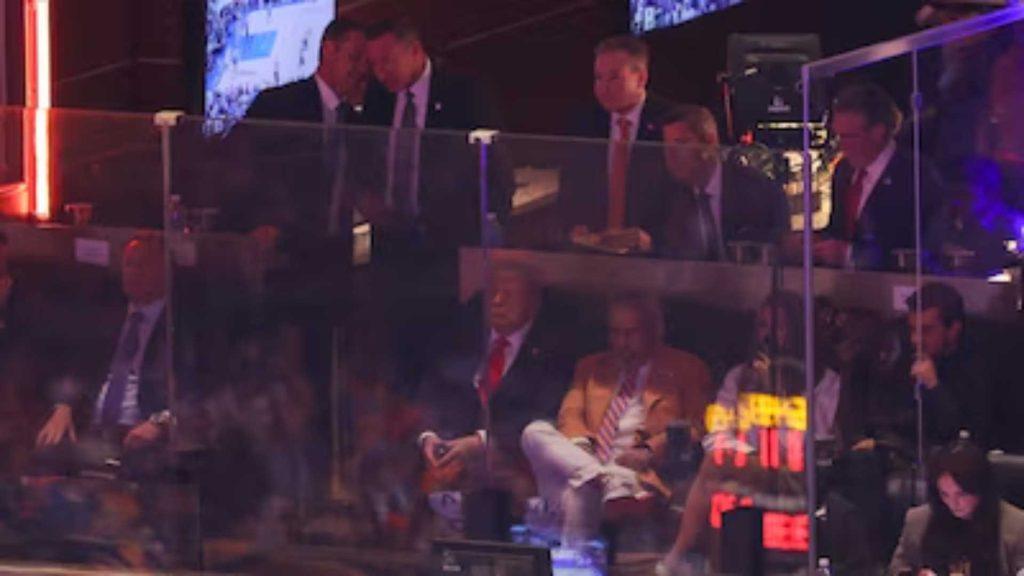 Donald Trump asiste a las finales de la NBA   Informe Regio