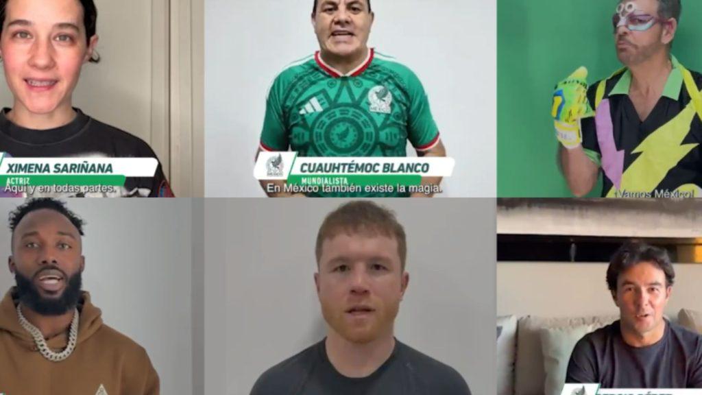 Grid of eight people in a video call each in their own frame with captions in Spanish overlays on some frames   Informe Regio