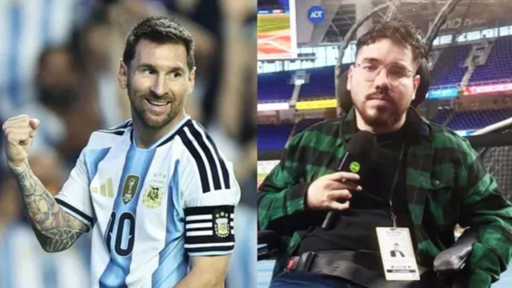 Manu Gutierrez agradeció el noble gesto del capitán de Argentina   Informe Regio